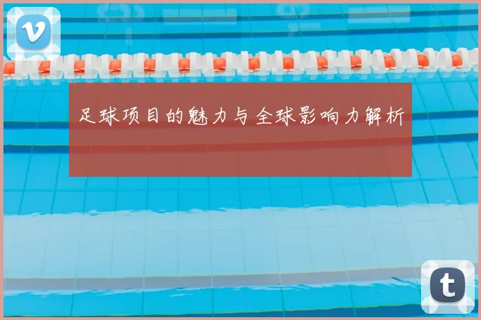 足球项目的魅力与全球影响力解析