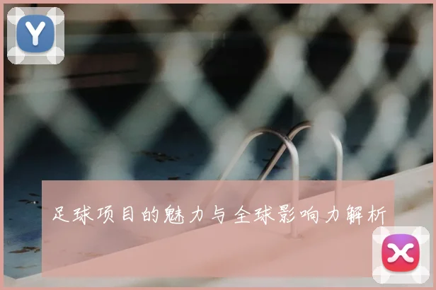 足球项目的魅力与全球影响力解析